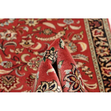 Tappeto Ghom Persia marrone blu 68x312