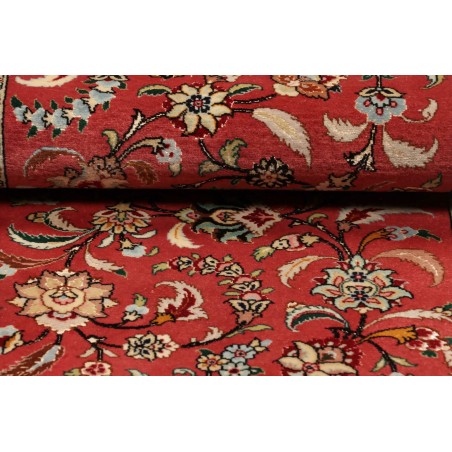 Tappeto Ghom Persia marrone blu 68x312