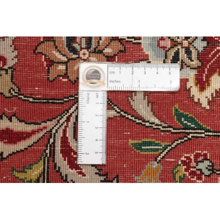 Tappeto Ghom Persia marrone blu 68x312