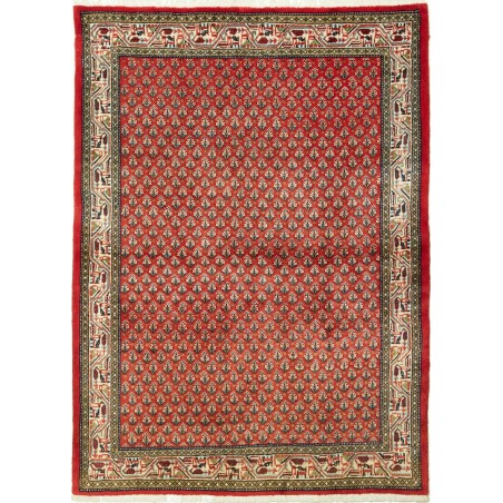 Tappeto Hamadan Persia marrone giallo 110x150