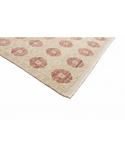 Tappeto African Design Pakistan marrone rosso 235x310