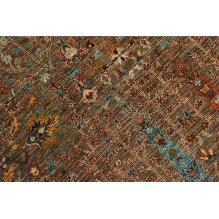 Tappeto Shahi Fine Pakistan azzurro marrone 245x331