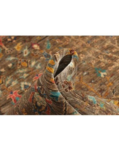 Tappeto Shahi Fine Pakistan azzurro marrone 245x331