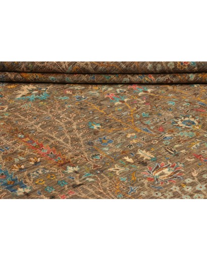 Tappeto Shahi Fine Pakistan azzurro marrone 245x331