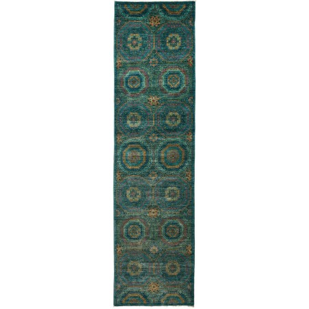 Tappeto Mamlouk Pakistan grigio azzurro 79x300