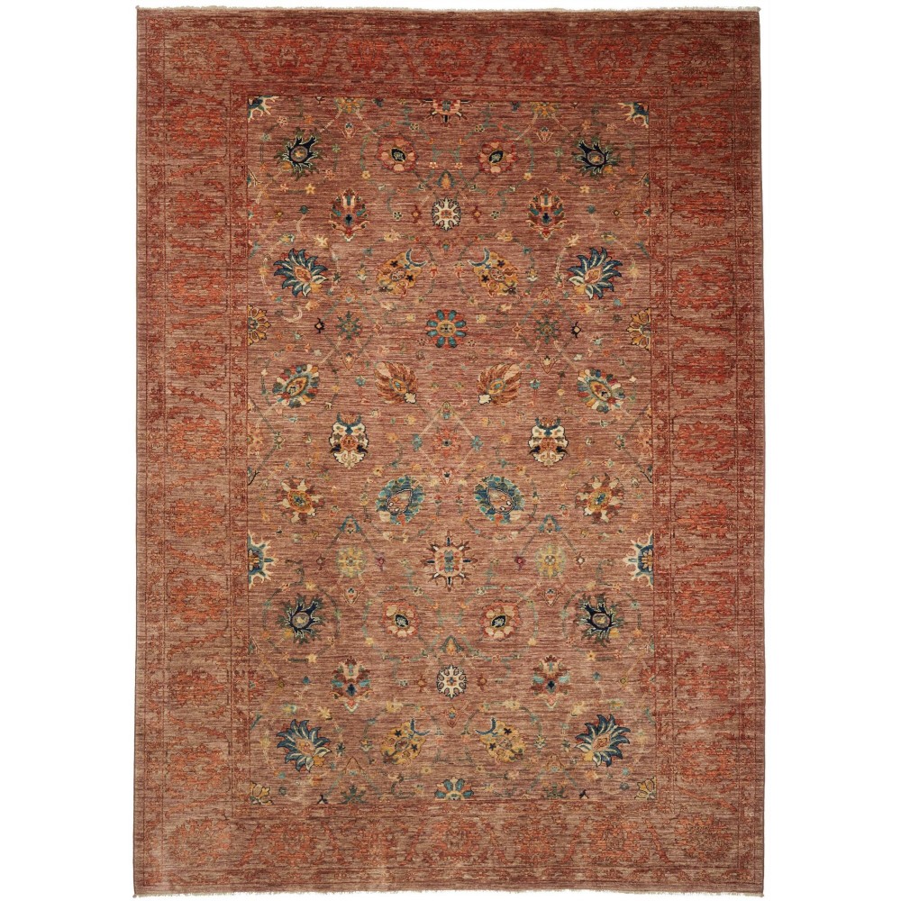Tappeto Zigler Fine Pakistan marrone grigio 208x292 Tappeto Zigler Fine Pakistan marrone grigio 208x292
