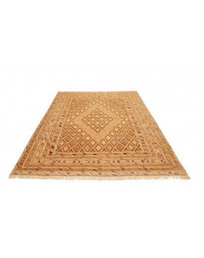 Tappeto Nakhunak Pakistan arancione marrone 183x238