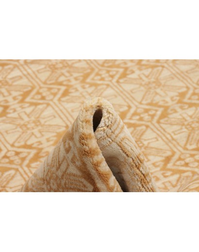 Tappeto Shayan Fine Pakistan marrone giallo 206x287