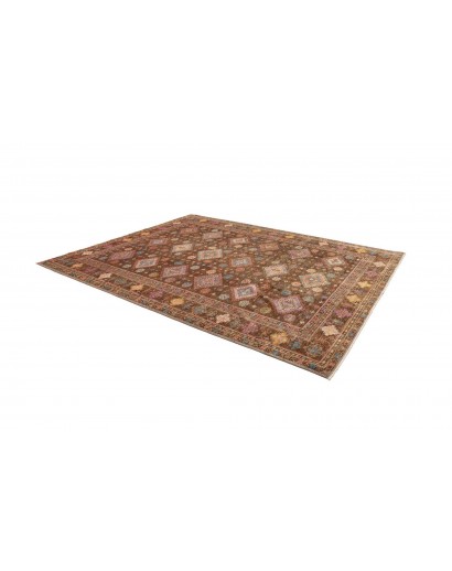 Tappeto Kazak Fine Pakistan azzurro marrone 241x313