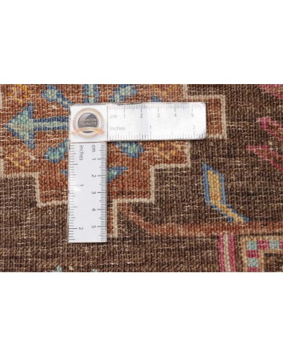 Tappeto Kazak Fine Pakistan azzurro marrone 241x313
