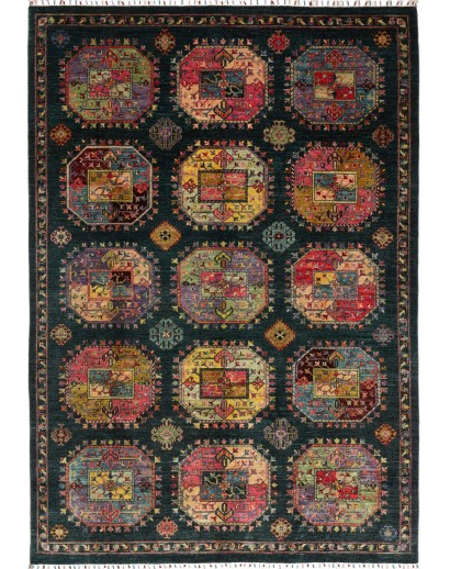 Tappeto Zigler Fine Pakistan grigio marrone 208x296