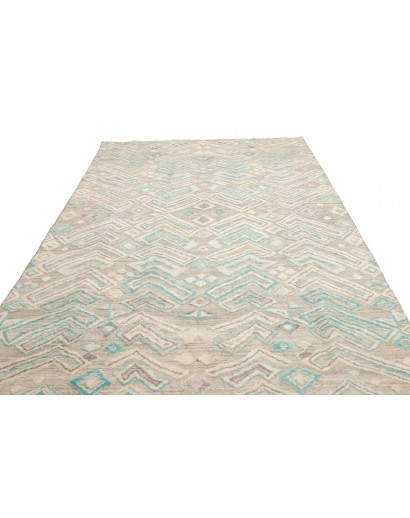 Tappeto African Design Pakistan beige bianco 195x297