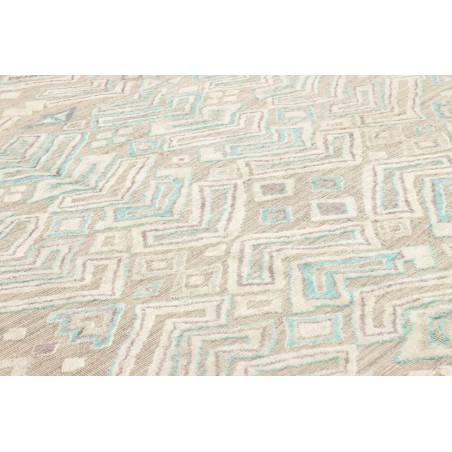 Tappeto African Design Pakistan beige bianco 195x297