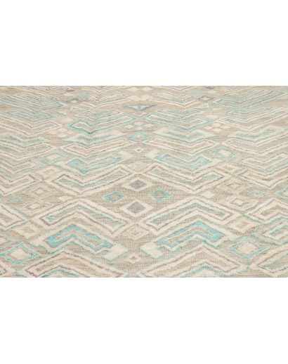 Tappeto African Design Pakistan beige bianco 195x297