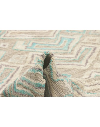 Tappeto African Design Pakistan beige bianco 195x297