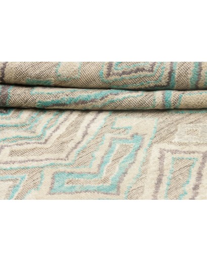 Tappeto African Design Pakistan beige bianco 195x297