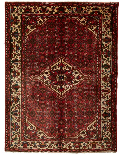 Tappeto Hamadan Persia marrone 148x199