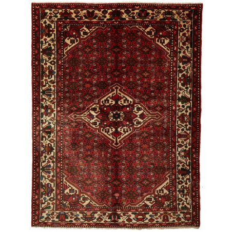 Tappeto Hamadan Persia marrone 148x199