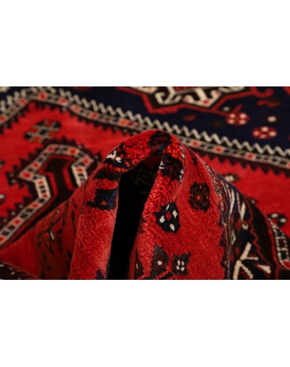 Tappeto Shiraz Persia arancione bianco 163x235