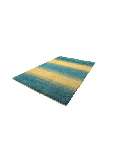 Tappeto Shayan Pakistan blu marrone 199x292