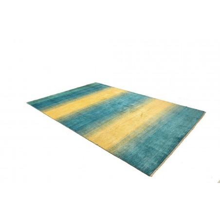 Tappeto Shayan Pakistan blu marrone 199x292