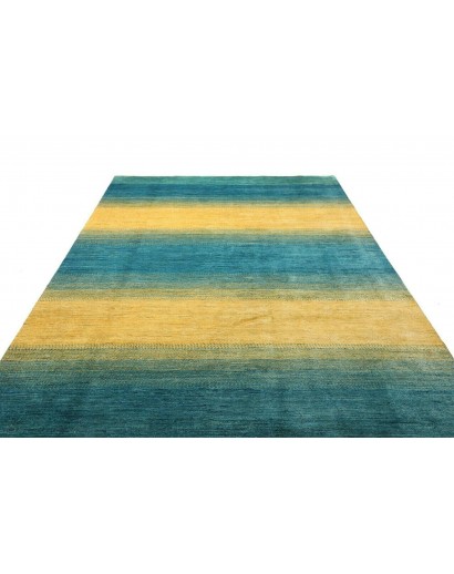 Tappeto Shayan Pakistan blu marrone 199x292