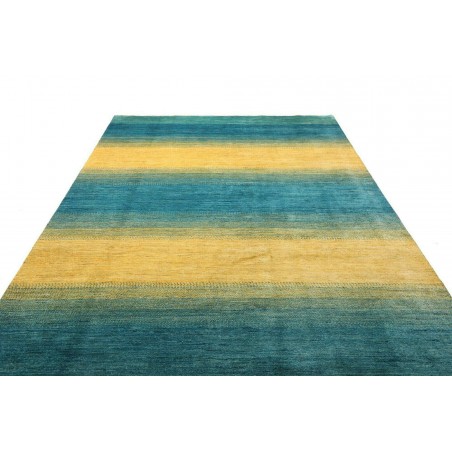 Tappeto Shayan Pakistan blu marrone 199x292