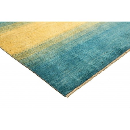 Tappeto Shayan Pakistan blu marrone 199x292