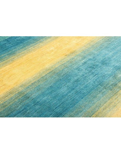 Tappeto Shayan Pakistan blu marrone 199x292