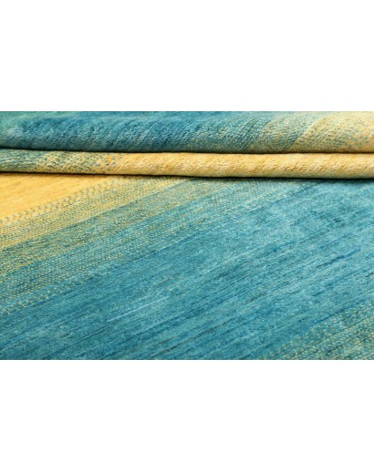 Tappeto Shayan Pakistan blu marrone 199x292