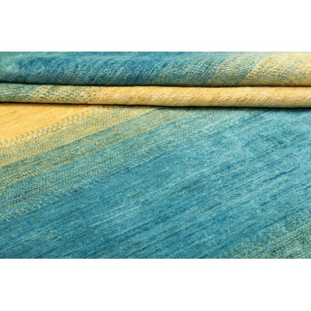 Tappeto Shayan Pakistan blu marrone 199x292