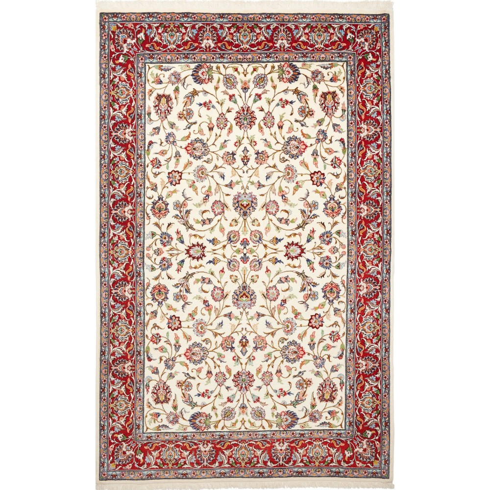 Tappeto Ilaam Persia bianco marrone 133x213