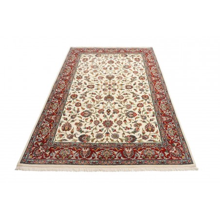 Tappeto Ilaam Persia bianco marrone 133x213