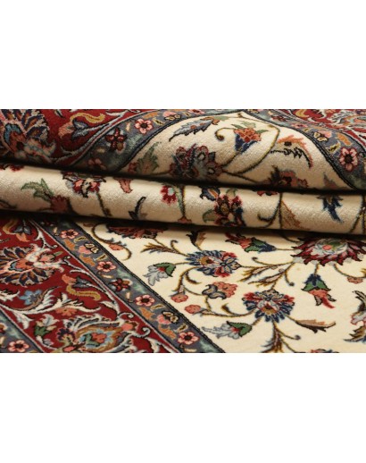 Tappeto Ilaam Persia bianco marrone 133x213