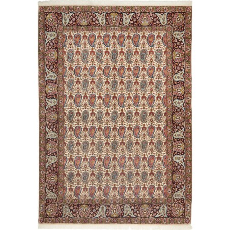 Tappeto Ilaam Persia bianco giallo 150x218