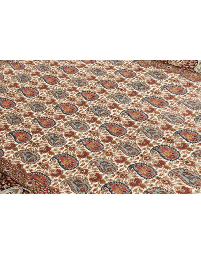 Tappeto Ilaam Persia bianco giallo 150x218