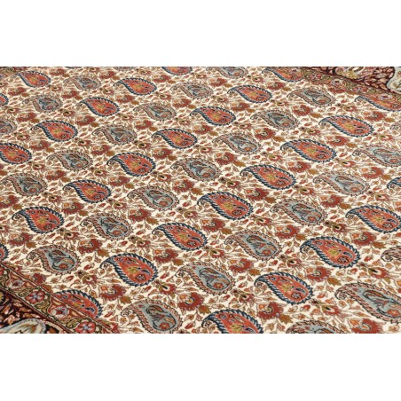 Tappeto Ilaam Persia bianco giallo 150x218