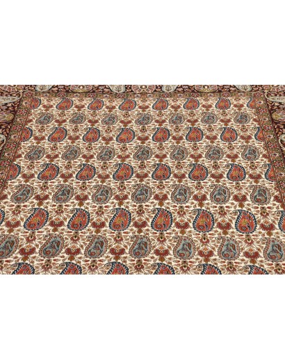 Tappeto Ilaam Persia bianco giallo 150x218