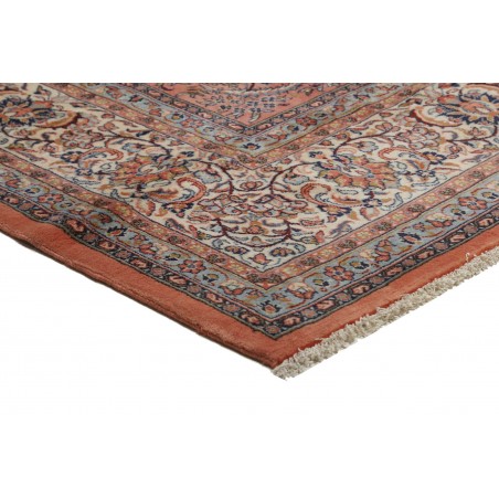 Tappeto Sarough Persia azzurro bianco 338x486