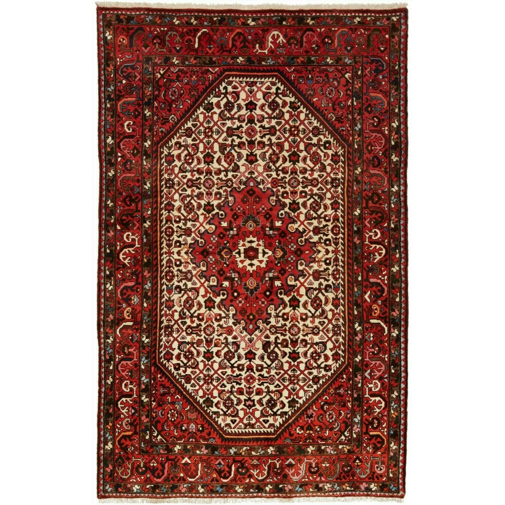 Tappeto Hamadan Persia marrone 120x190 Tappeto Hamadan Persia marrone 120x190