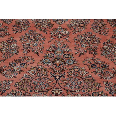 Tappeto Sarough Persia azzurro bianco 338x486