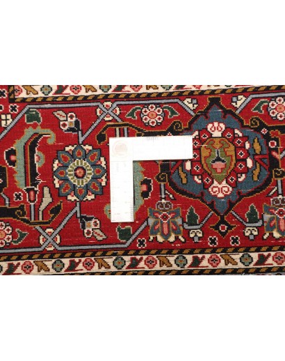 Tappeto Sarab Fine Persia marrone blu 270x370