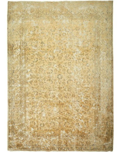 Tappeto Vintage Persia marrone bianco 285x405