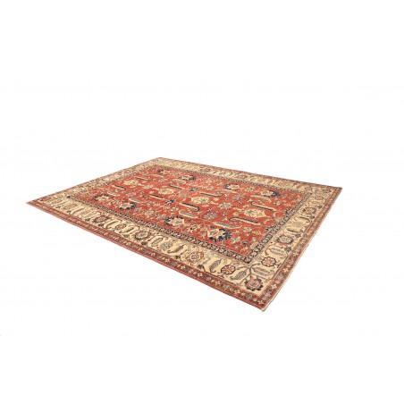 Tappeto Kazak Fine Pakistan rosso grigio 248x322