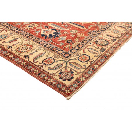 Tappeto Kazak Fine Pakistan rosso grigio 248x322