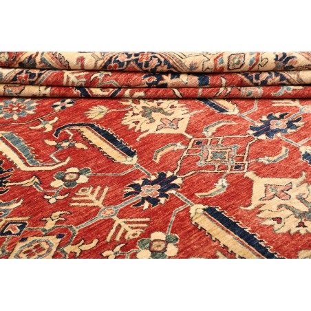 Tappeto Kazak Fine Pakistan rosso grigio 248x322