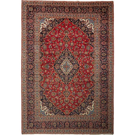Tappeto Ardakan Persia marrone blu 245x355