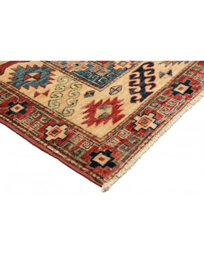 Tappeto Kazak Fine Pakistan rosso grigio 148x191