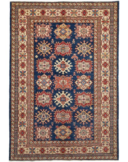 Tappeto Kazak Fine Pakistan azzurro marrone 172x247