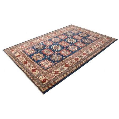 Tappeto Kazak Fine Pakistan azzurro marrone 172x247